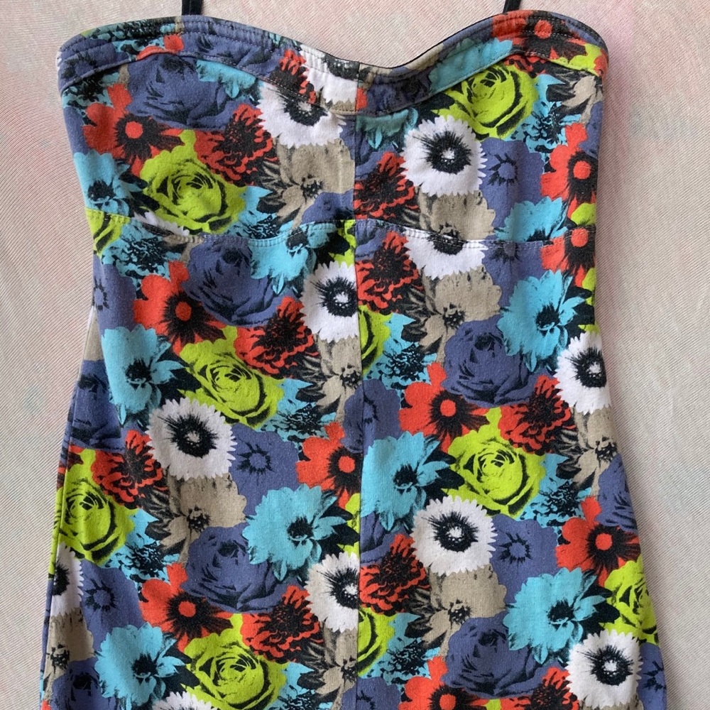 Volcom strapless mini dress